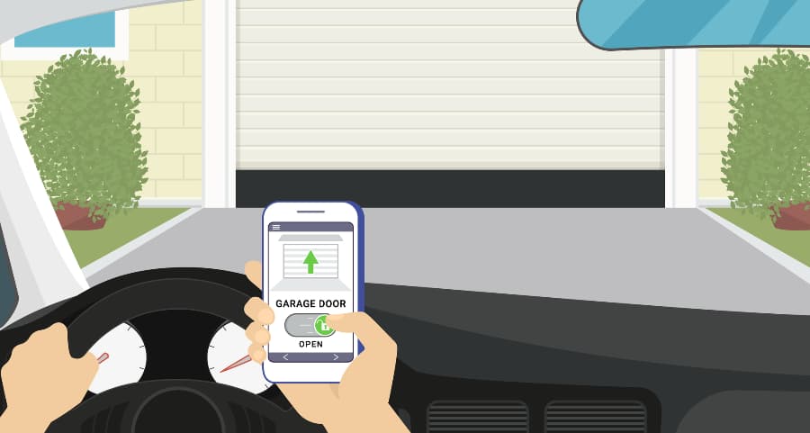 Garage door automation tips for Binghamton